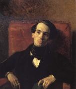 Karl Briullov Portrait of alexander strugovshchikov Spain oil painting artist